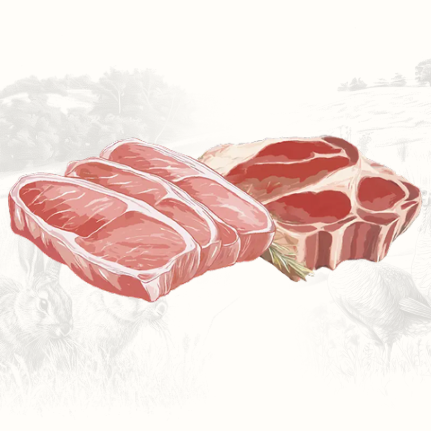 EUPHORIA FRESH MEAT Karma dla psa bezzbożowa Wieprzowina Wołowina M/L 2kg