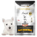 EUPHORIA FRESH MEAT Szczeniak Karma dla psa monobiałkowa Indyk XS/S 0,5kg