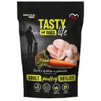 TASTY DOGS LIFE mokra karma dla psa z drobiem w galaretce saszetka 500g