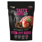 TASTY DOGS LIFE mokra karma dla psa z wieprzowiną w galaretce saszetka 500g