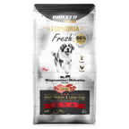 EUPHORIA FRESH MEAT Karma dla psa bezzbożowa Wieprzowina Wołowina M/L 2kg