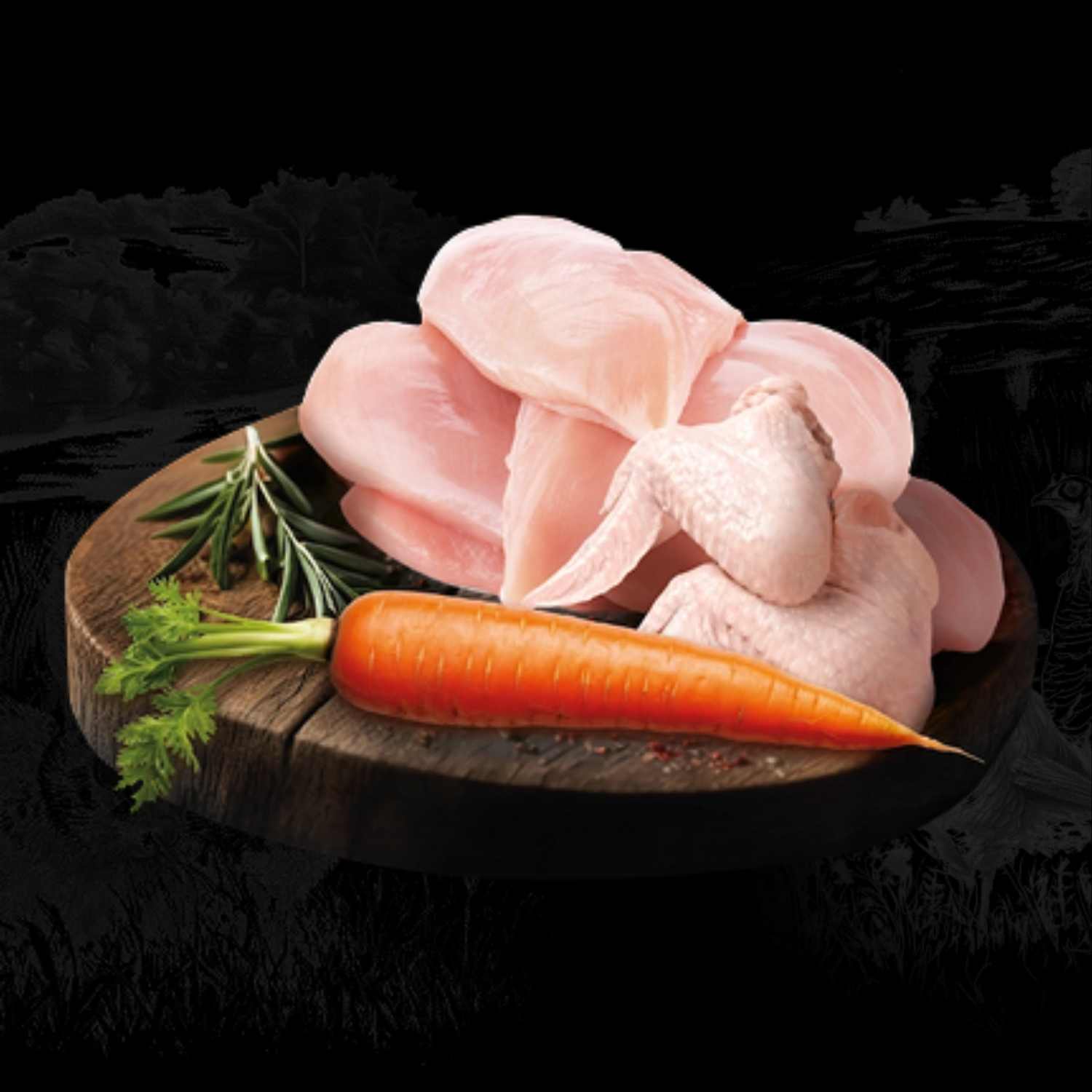 TASTY DOGS LIFE mokra karma dla psa z drobiem w galaretce saszetka 500g