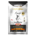 EUPHORIA FRESH MEAT Karma dla psa mini Wieprzowina i Gęś Karma XS/S 0,5kg