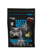 TASTY CATS LIFE STERILISED Karma dla kota po sterylizacji z łososiem 600g