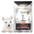 EUPHORIA FRESH MEAT Szczeniak Karma dla psa mini Indyk Królik XS/S 0,5kg