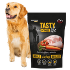 TASTY DOGS LIFE mokra karma dla psa z indykiem w galaretce saszetka 500g