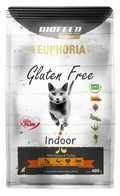 BIOFEED EUPHORIA INDOOR karma dla kota bez glutenu Indyk&Gęś 400 g